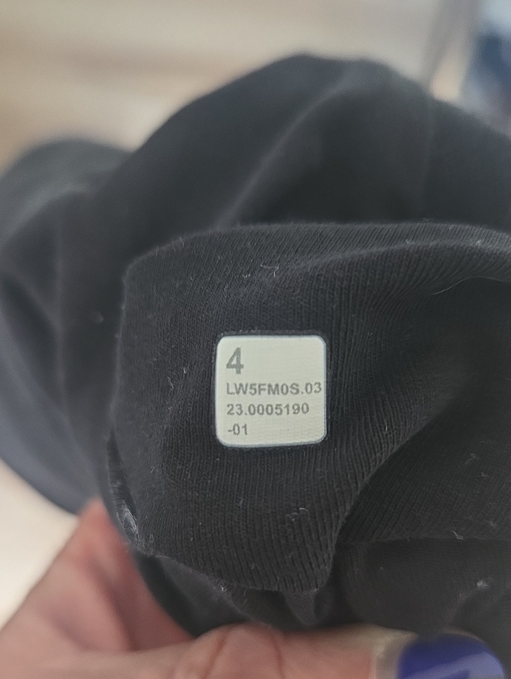 Lululemon Wide-Leg Scuba Sweatpants, Black, Size 4 - Picture 2 of 3